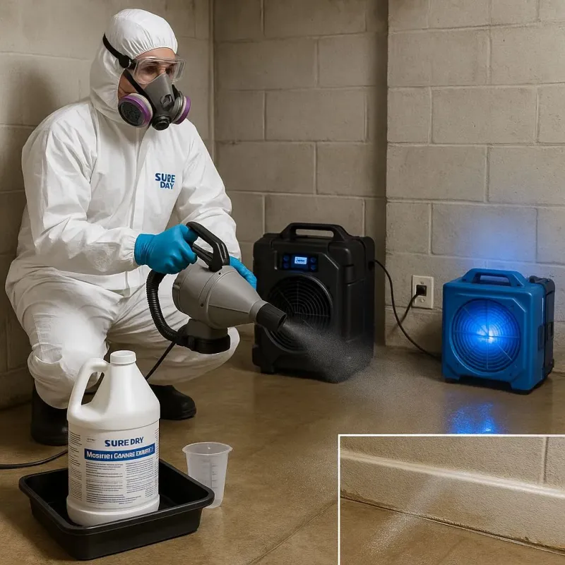 Sanitization and Odor Removal process in Berwyn, PA