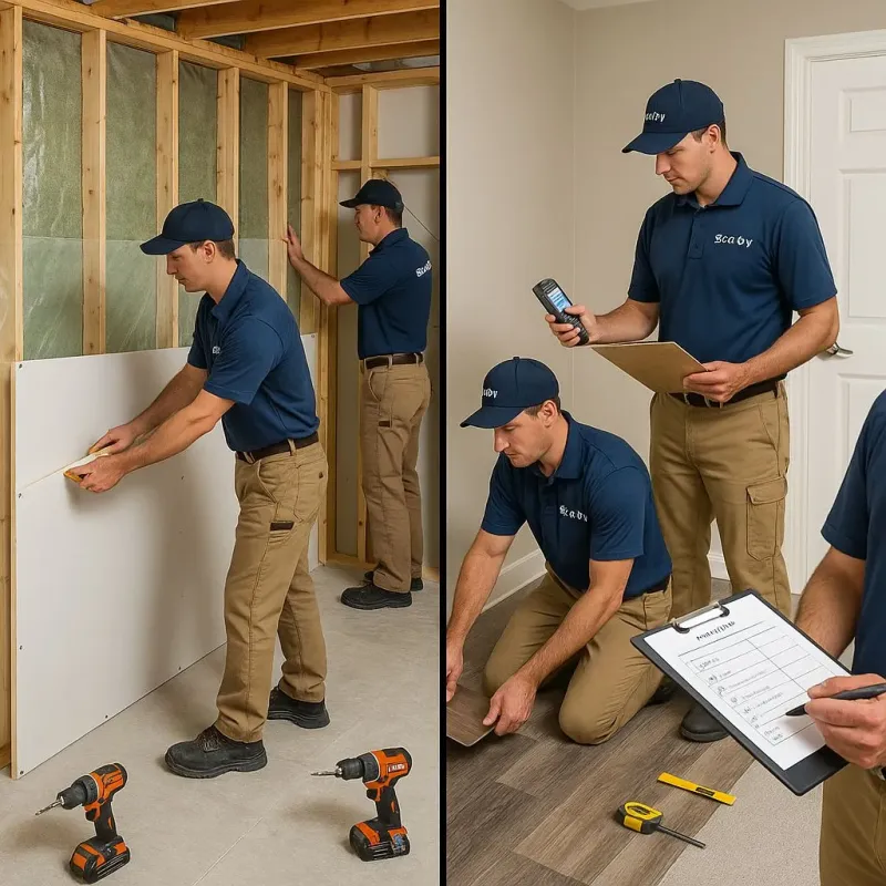 Repairs and Reconstruction process in Berwyn, PA